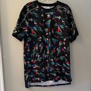 Adidas Originals Floral Dress - Medium